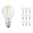 Multipack 10x Ledvance Classic LED E27 Pear Filament Clear 4.2W 470lm - 927 Extra Warm White | Best Colour Rendering - Dimmable - Replaces 40W