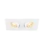 SLV New Tria 155 Spot Aluminium White Square | Suitable for 2x GU10 