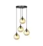 Emibig Pendant Cosmo Steel Black | Suitable for 4x E14 - Max 10W